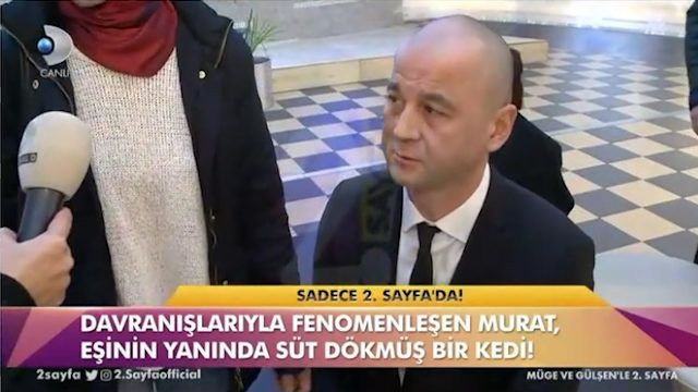 MasterChef Murat eşinin yanında süt dökmüş kediye döndü! - Sayfa 1