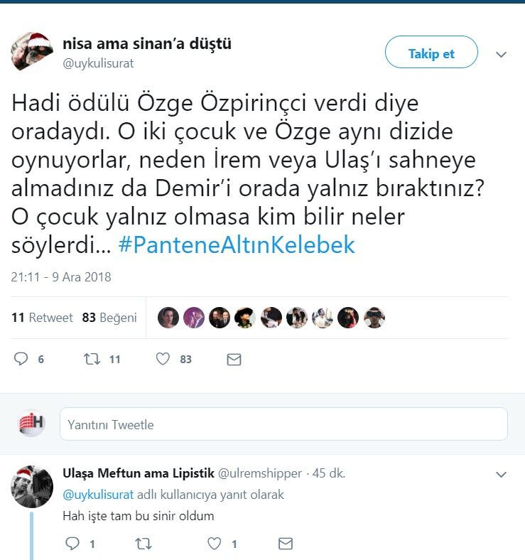 Pantene Altın Kelebek'e sosyal medyadan tepki yağdı! 'Yine taraflıydı' - Sayfa 6