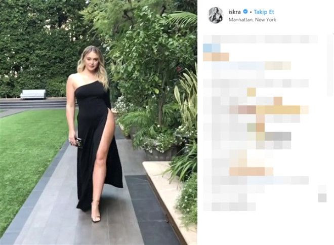 Ünlü model olay elbisesiyle Instagram'ı salladı! - Sayfa 3