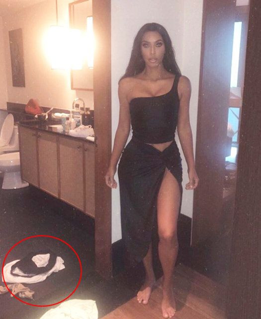 Kim Kardashian giysi odasında! Bu poz olay oldu! - Sayfa 3