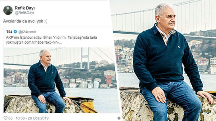 Binali Yıldırım'ın 'Tarlabaşı'nda tarla yokmuş' açıklaması Twitter'ı salladı! - Sayfa 1