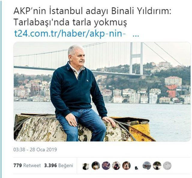 Binali Yıldırım'ın 'Tarlabaşı'nda tarla yokmuş' açıklaması Twitter'ı salladı! - Sayfa 2