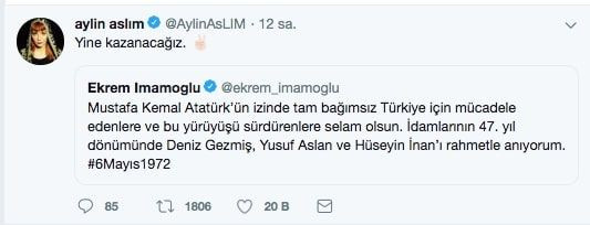 Ekrem İmamoğlu'nun "Artık herkes konuşacak" çağrısına ünlülerden destek - Sayfa 44