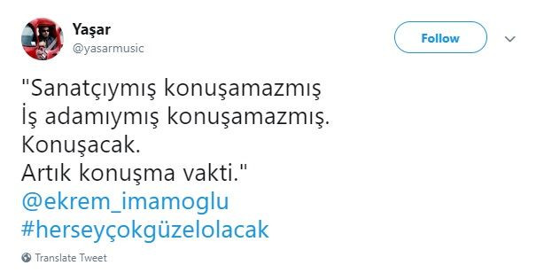 Ekrem İmamoğlu'nun "Artık herkes konuşacak" çağrısına ünlülerden destek - Sayfa 67