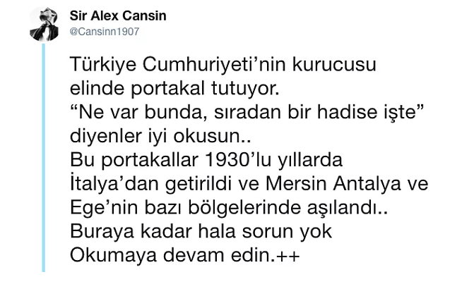 Türkiye'nin kaderini değiştiren portakalın öyküsü! - Sayfa 1