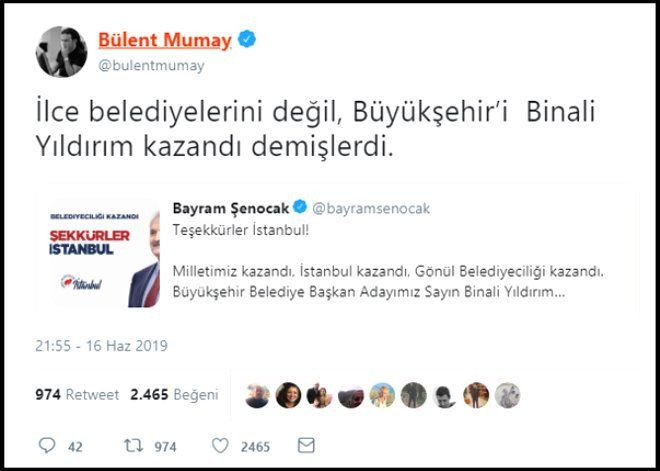 Ünlü gazeteciden çok konuşulacak Binali Yıldırım tweeti! - Sayfa 21