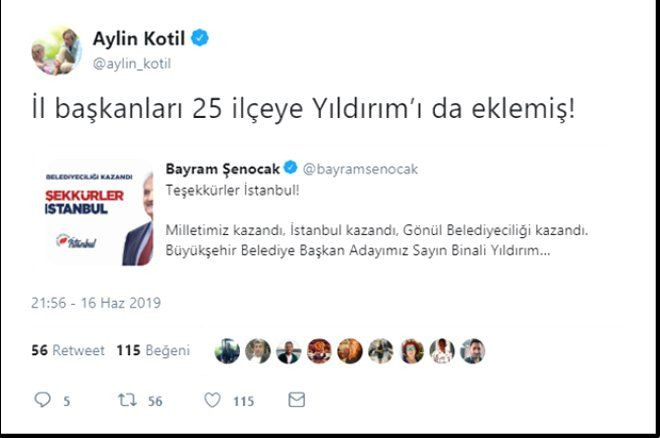 Ünlü gazeteciden çok konuşulacak Binali Yıldırım tweeti! - Sayfa 22