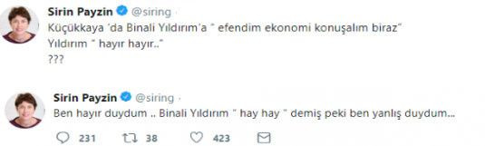 Ünlü gazeteciden çok konuşulacak Binali Yıldırım tweeti! - Sayfa 3