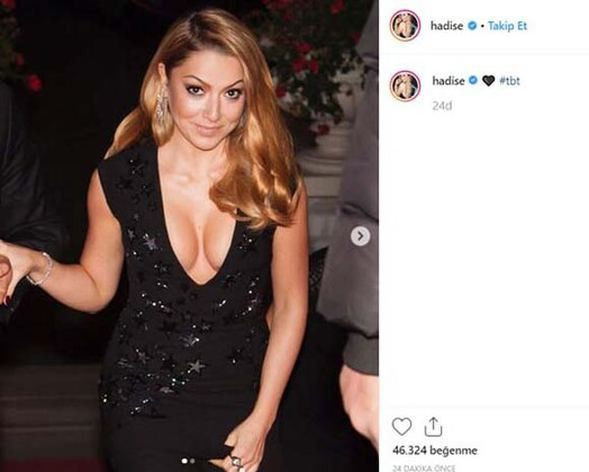 Hadise derin dekolteli paylaşımıyla olay oldu - Sayfa 1