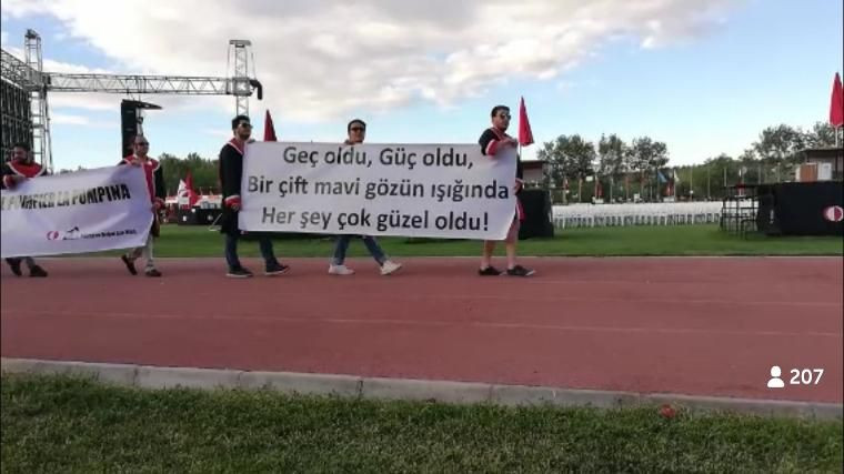 ODTÜ yasak dinlemedi İmamoğlu pankartı açtı! - Sayfa 22