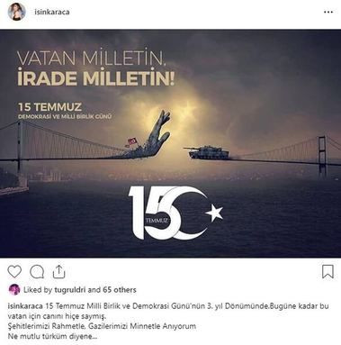 Ünlü isimlerden 15 Temmuz mesajları: Unutmak yok! - Sayfa 7