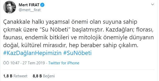 Ünlülerden Kazdağları direnişine destek: Rant cehennemi, vatan hainliği! - Sayfa 9