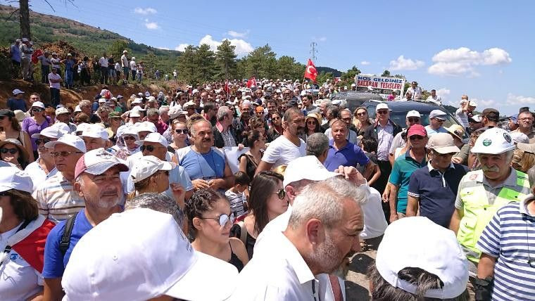 Kaz Dağları'nda nöbet: Çevreciler maden sahasına girdi - Sayfa 1