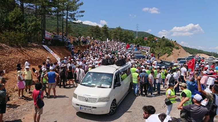 Kaz Dağları'nda nöbet: Çevreciler maden sahasına girdi - Sayfa 8