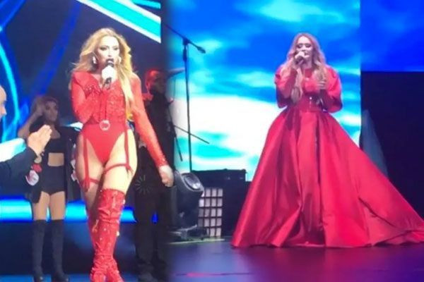 Hadise cesur sahne kıyafetleriyle ağızları açık bıraktı! Acun Ilıcalı locadan izledi! - Sayfa 6