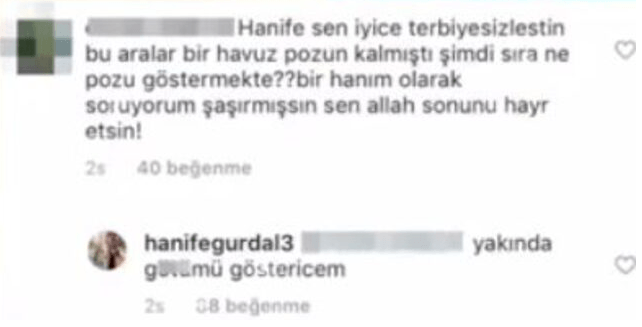 Gelin adayı Hanife'den takipçisine olay yanıt! Yakında g.tümü göstereceğim - Sayfa 5