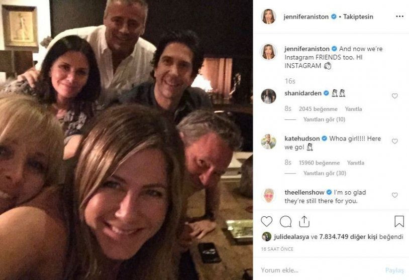 Jennifer Aniston ilk kez hesap açtı, Instagram çöktü! - Sayfa 1