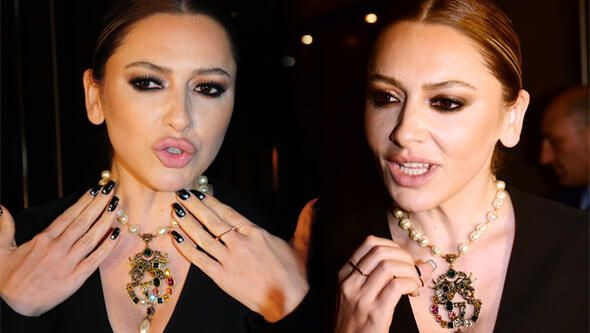 Hadise'nin kolyesi sevgilisinin hediyesi mi? - Sayfa 1