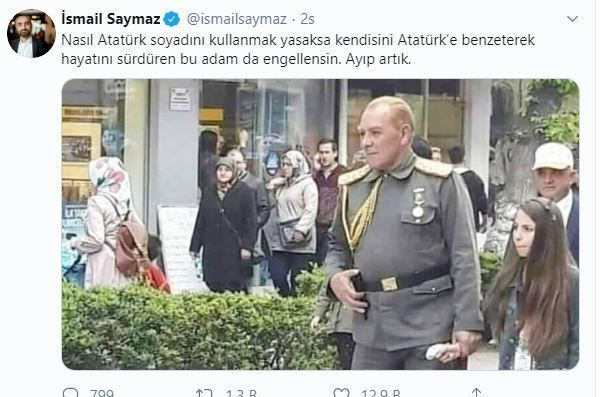 Atatürk'e benzeyen oyuncuya İsmail Saymaz'dan tepki! "Yasaklansın, ayıp artık" - Sayfa 4