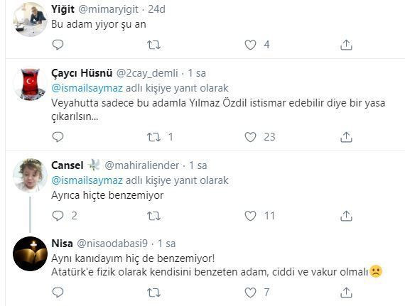 Atatürk'e benzeyen oyuncuya İsmail Saymaz'dan tepki! "Yasaklansın, ayıp artık" - Sayfa 7