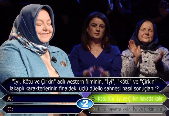 Kim Milyoner Olmak İster'e damga vuran an! 'Ahır' deyince 60 bin TL'den oldu - Sayfa 24