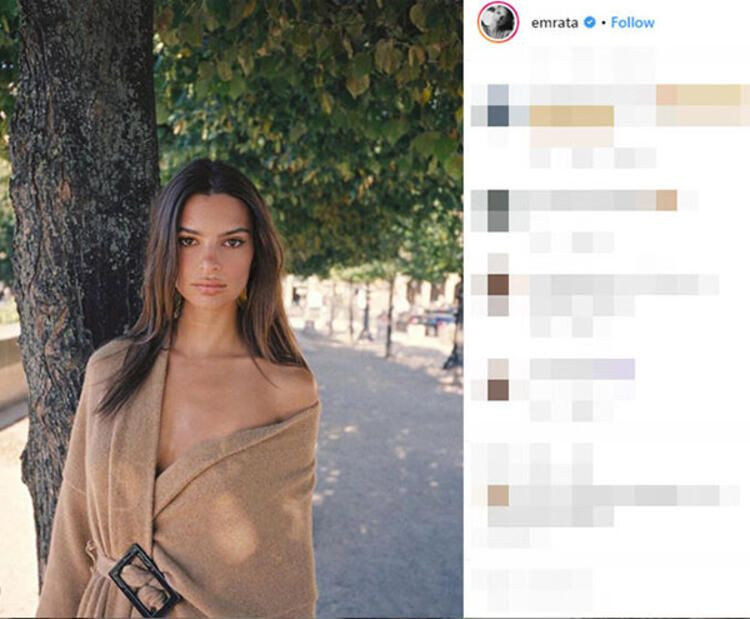 Emily Ratajkowski'nin Maldivler pozu olay oldu! - Sayfa 7