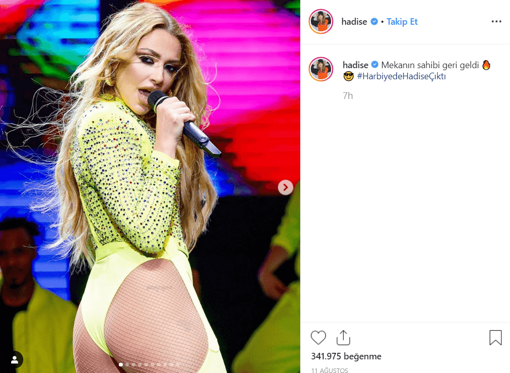 Hadise'nin göğüs dekolteli pozuna beğeni yağdı - Sayfa 10