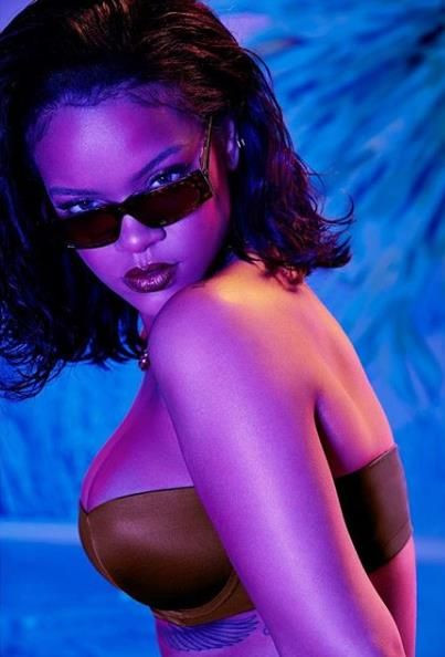 Rihanna'dan iç çamaşırlarıyla cesur pozlar - Sayfa 11