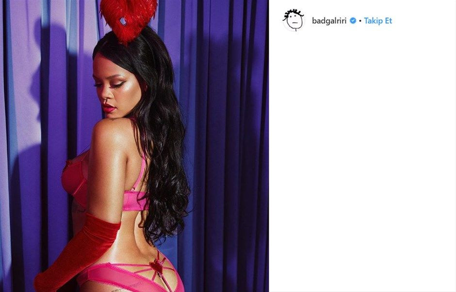 Rihanna'dan iç çamaşırlarıyla cesur pozlar - Sayfa 8