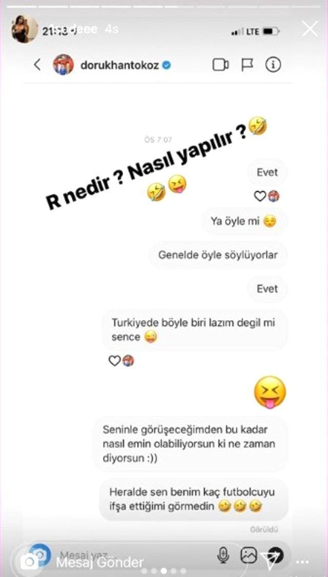 Enise Sude'ye DM'den yürüdü! Dorukhan Toköz'ün mesajları ifşa oldu! - Sayfa 7