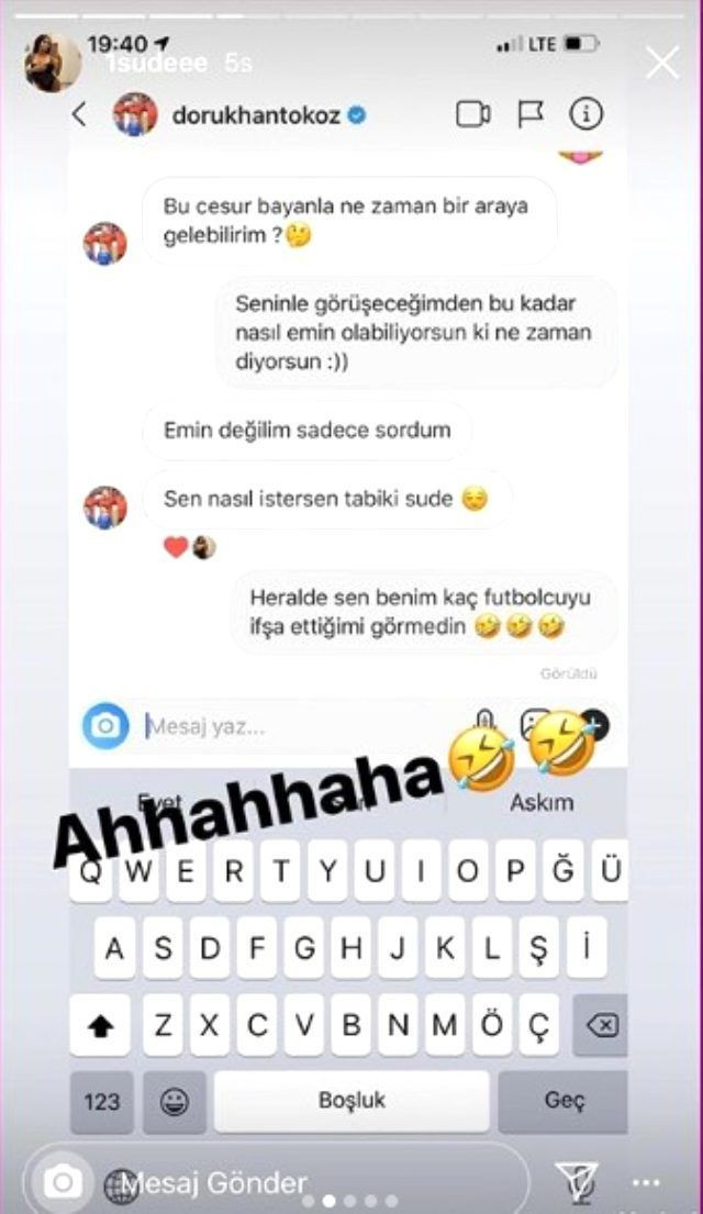 Enise Sude'ye DM'den yürüdü! Dorukhan Toköz'ün mesajları ifşa oldu! - Sayfa 8