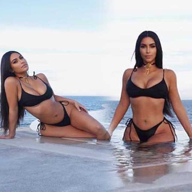 Kim Kardashian bikinili pozlarıyla sosyal medyayı salladı - Sayfa 4