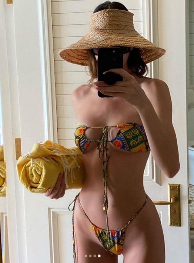 Kendall Jenner minicik bikinisiyle olay oldu - Sayfa 3