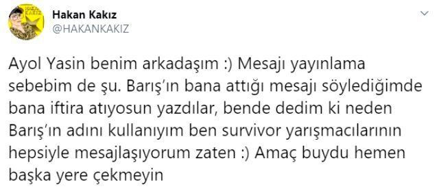 Survivor Yasin ve Barış'ın mesajlarını ifşa etti! "Benden sana iş çıkmaz!" - Sayfa 7