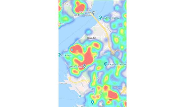 Sağlık Bakanlığı duyurdu! İşte İstanbul'un koronavirüs haritası! - Sayfa 25