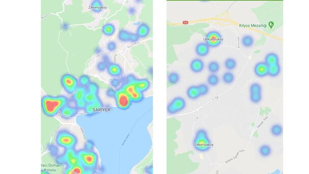 Sağlık Bakanlığı duyurdu! İşte İstanbul'un koronavirüs haritası! - Sayfa 29