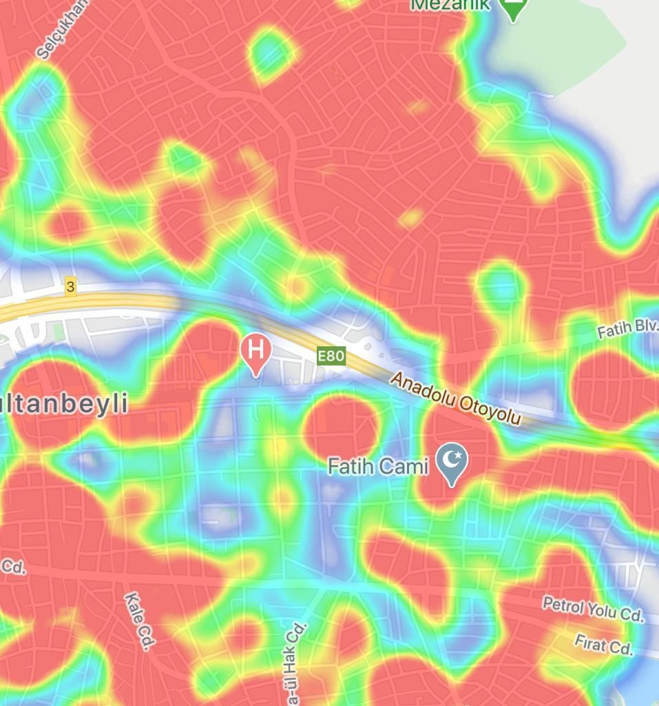 İstanbul'un korona haritasının 14 günlük değişimi! İşte ilçe ilçe son durum - Sayfa 22