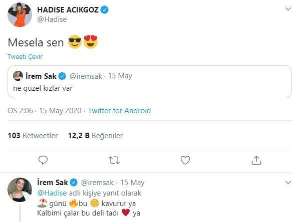 Hadise hemşehrisi İrem Sak'a övgüler yağdırdı! Sosyal medyada olay oldu - Sayfa 2