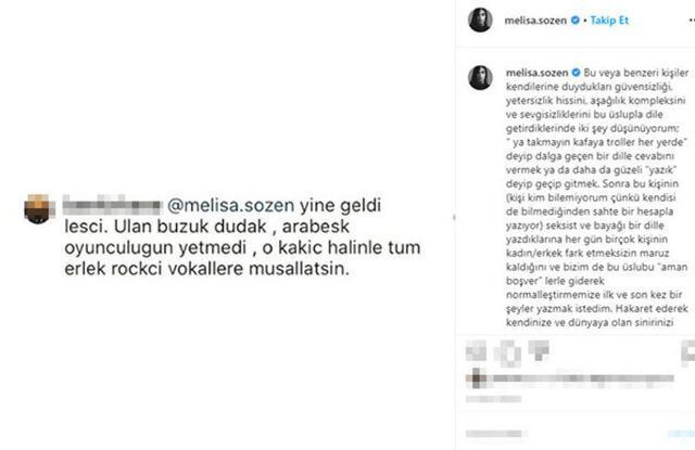 Melisa Sözen çirkin mesajı ifşa etti: Ulan büzük.. - Sayfa 9