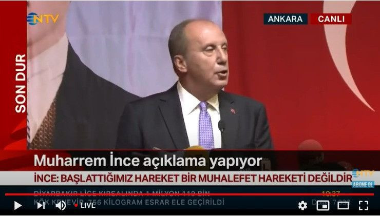 Muharrem İnce yandaş medyayla alay etti: Bana olan sevginiz gözlerimi yaşartıyor - Sayfa 11