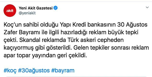 Yeni Akit'in hedef aldığı 30 Ağustos reklamının hikayesi gerçek çıktı - Sayfa 1