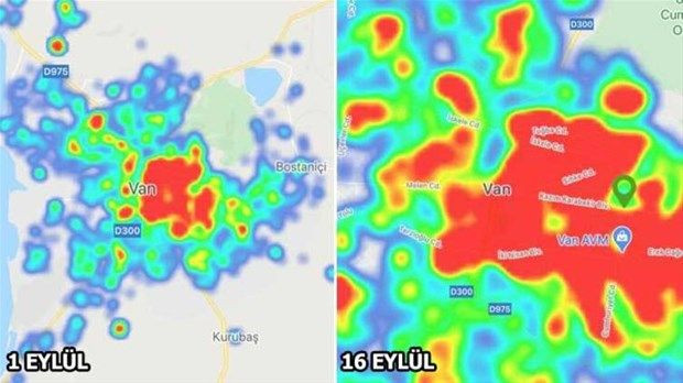 Corona virüs haritasında dikkat çeken görüntü! 15 günde değişti - Sayfa 16