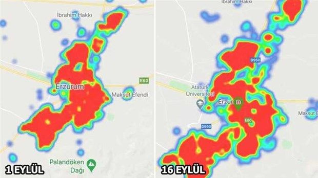 Corona virüs haritasında dikkat çeken görüntü! 15 günde değişti - Sayfa 17