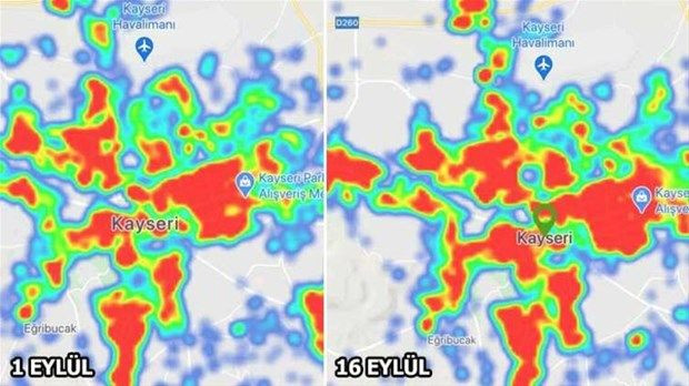 Corona virüs haritasında dikkat çeken görüntü! 15 günde değişti - Sayfa 21