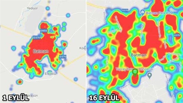 Corona virüs haritasında dikkat çeken görüntü! 15 günde değişti - Sayfa 24