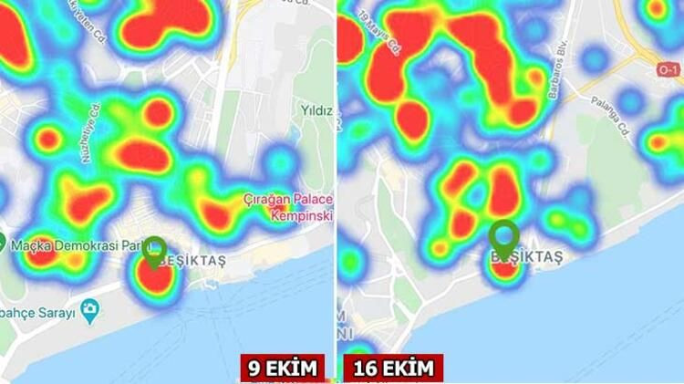 İşte İstanbul'da ilçe ilçe koronavirüs haritası! Son 7 günde değişti... - Sayfa 12