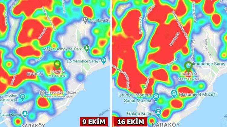 İşte İstanbul'da ilçe ilçe koronavirüs haritası! Son 7 günde değişti... - Sayfa 15