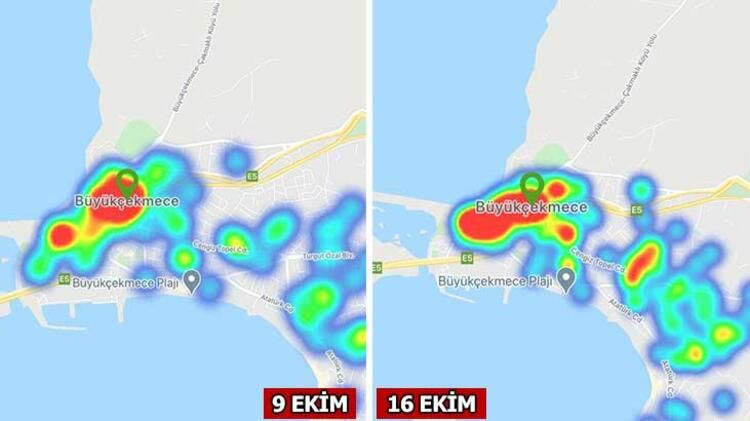 İşte İstanbul'da ilçe ilçe koronavirüs haritası! Son 7 günde değişti... - Sayfa 16