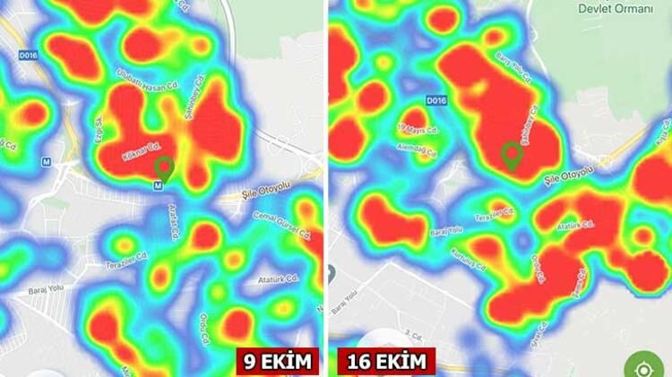 İşte İstanbul'da ilçe ilçe koronavirüs haritası! Son 7 günde değişti... - Sayfa 18