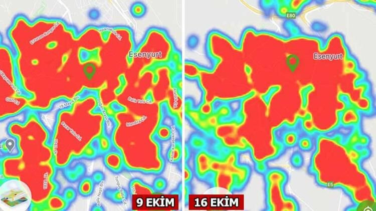 İşte İstanbul'da ilçe ilçe koronavirüs haritası! Son 7 günde değişti... - Sayfa 20